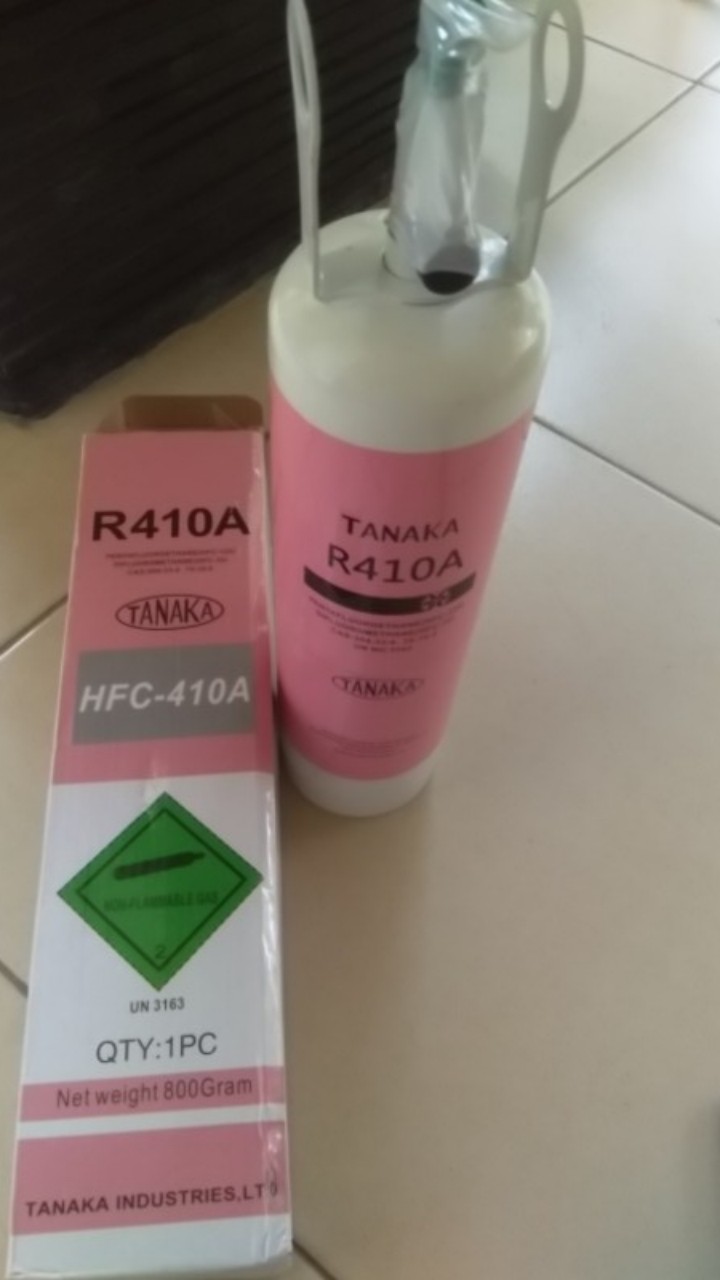 Freon R410a Tanaka Tabung Kaleng Kecil 800gram Freon Ac