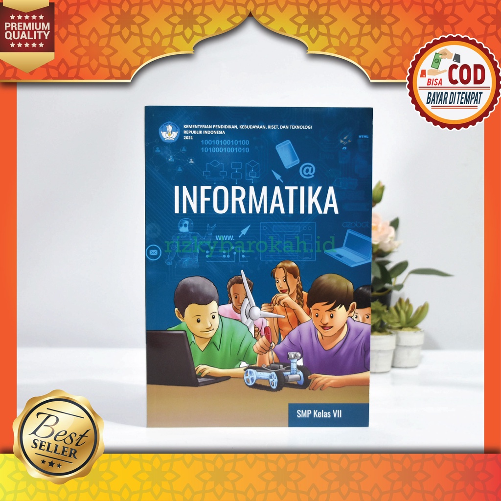 Buku Pelajaran Siswa SMP MTS Kelas 7 VII Mata Pelajaran Mapel Informatika Kurikulum Merdeka Kurikulu