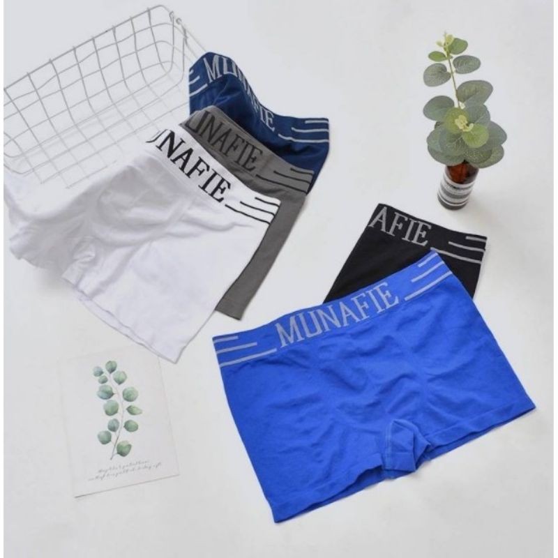 Boxer Celana Dalam Kolor Pria Munafie di jamin ke asliannya