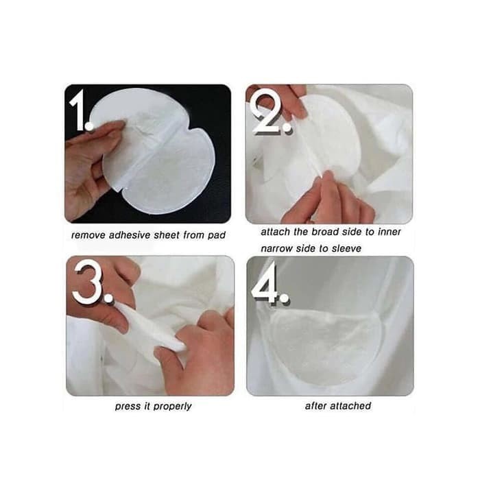 Penyerap Keringat Ketiak 2Pcs - Underarm Pad Anti Basah Ketek Burket