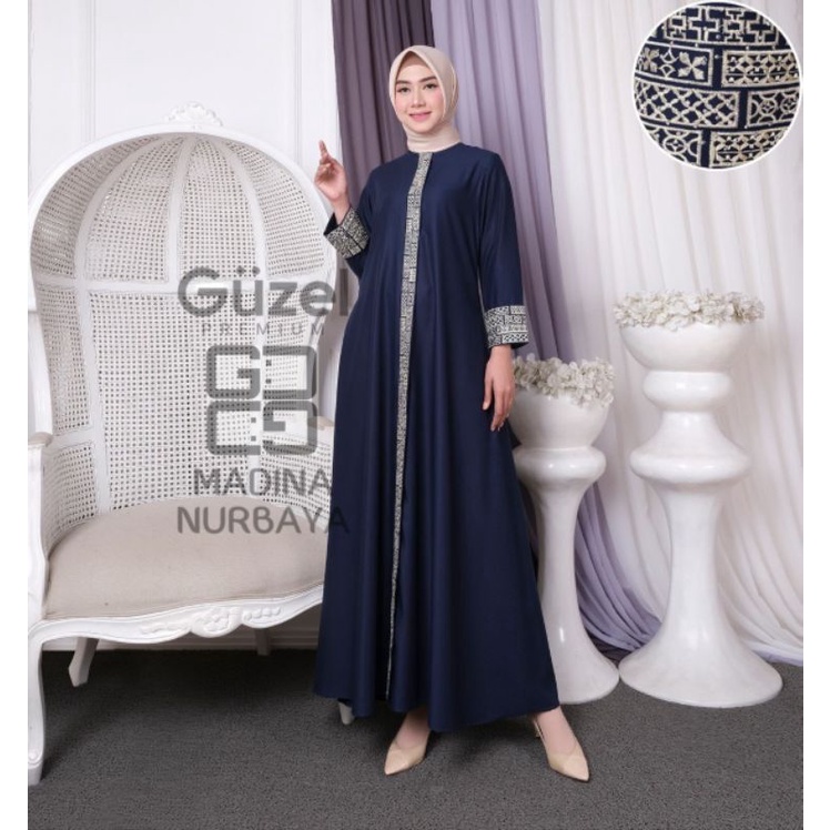Gamis Madina Nurbaya. Mhn cek stok dl