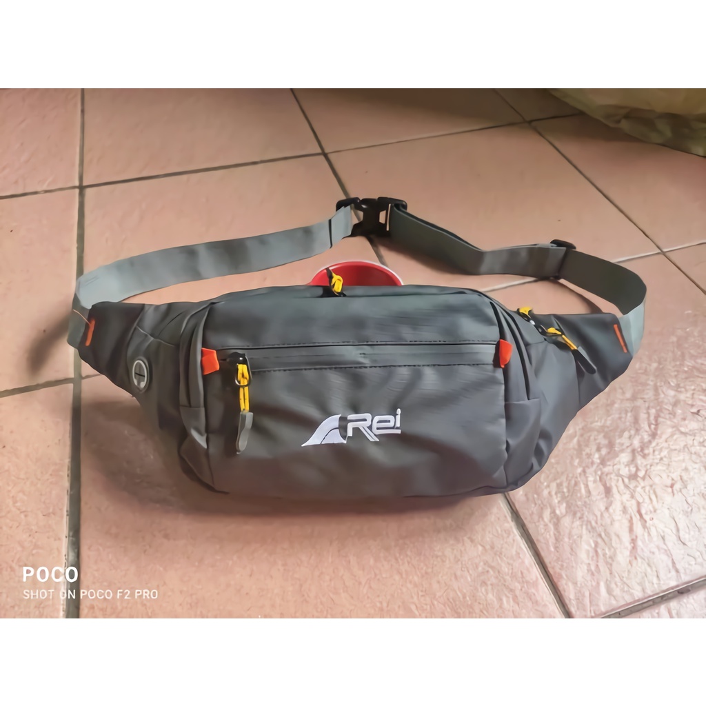 Tas Selempang Waistbag Arei Rei Waterproof / Tas Rei Slempang Pria Waterproof / Tas selempang pria o