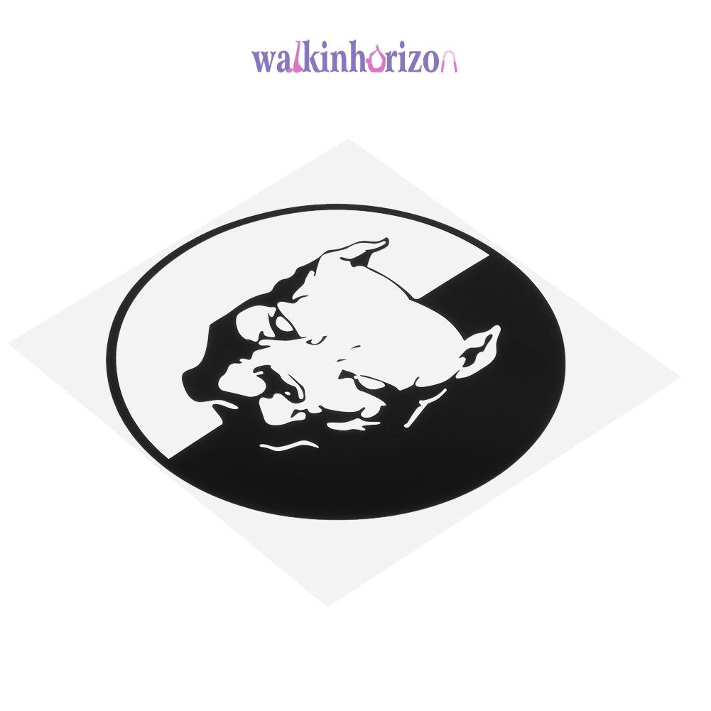 Wa Stiker Motif Bulldog Bulldog Anti Air Untuk Dekorasi Mobil