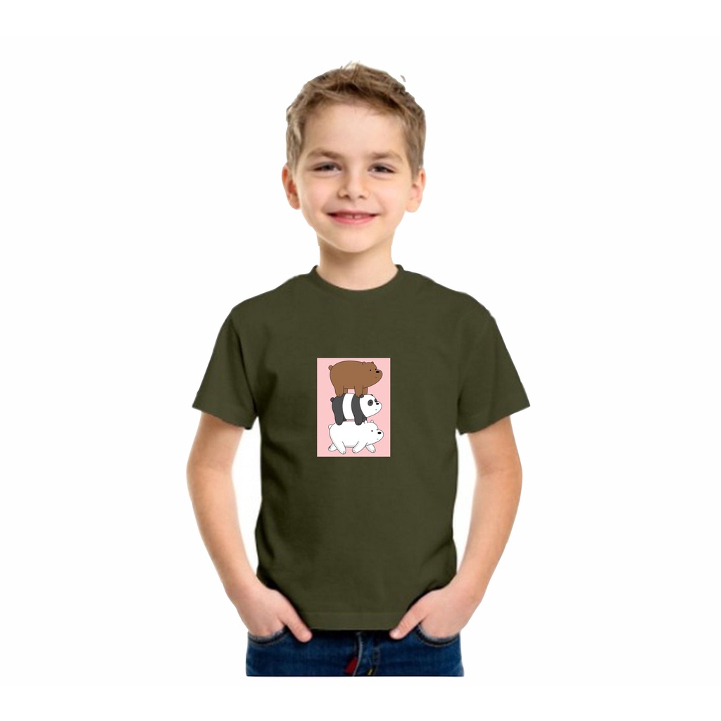 Kaos anak anak bergambar print digital unisex bisa di pakai laki laki dan perempuan 002