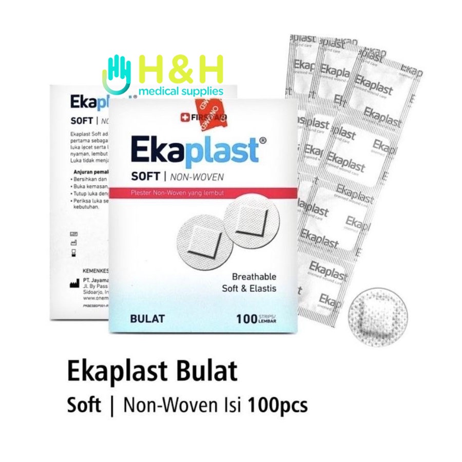 Ekaplast SOFT BULAT / Plester Non Woven / Handsaplat / Ekaplast Bulat