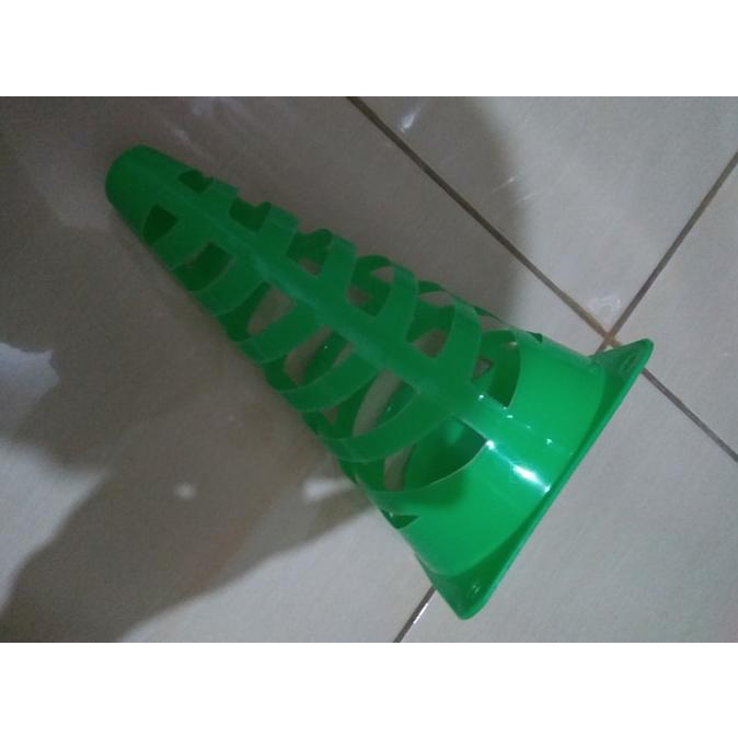 Paket 1 Lusin Cone Olahraga Kerucut Spiral / Bolong