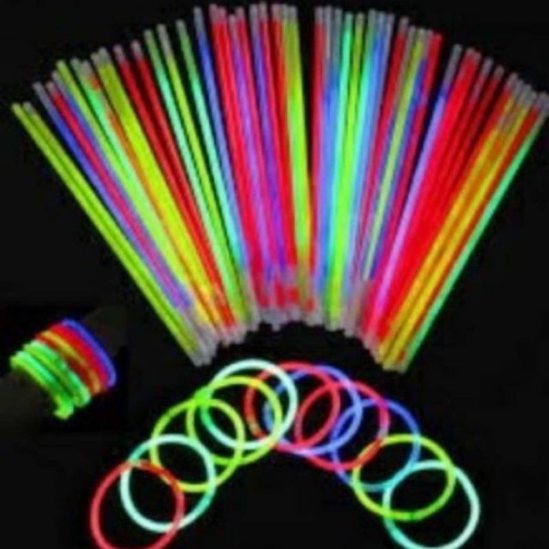 JG - GLOW STICK / GLOW STIK / GELANG GLOW IN THE DARK GLIW STICK FOSFOR TABUNG