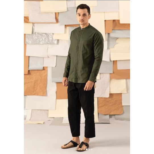 ALIF KOKO ARMY PINE XL BY heaven lightsmen heaven lights men HL MEN