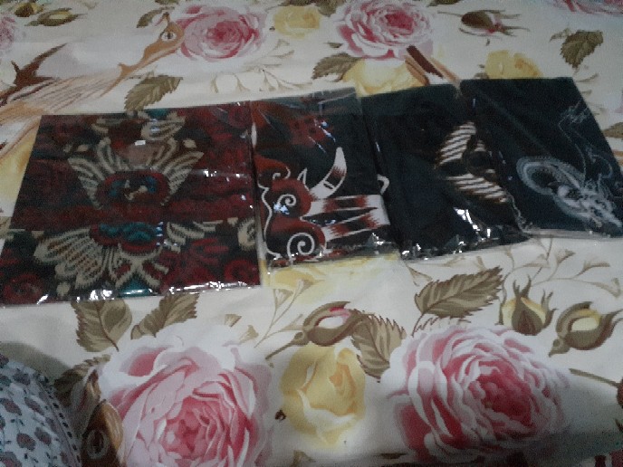 Hem Batik Pria Pendek Lawasan Sogan/pari Sulur/parang Black/merak Papua Ori