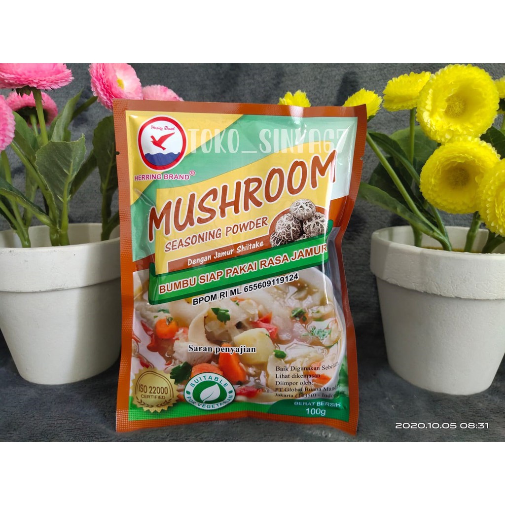 

Bumbu Kaldu Jamur HERRING BRAND 100gr Mushroom Bumbu Masakan 100gram