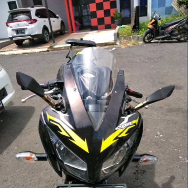 Visor CBR k45a lokal jenong bening windshield CBR k45a lokal jenong bening