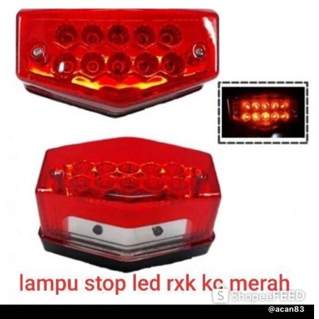 LAMPU STOP RX KING LED LAMPU STOP RX KING OVAL LED STOP LAMP LED YAMAHA RX KING NEW MODEL OVAL LAMPU STOP UNTUK SEMUA JENIS YAMAHA RX KING