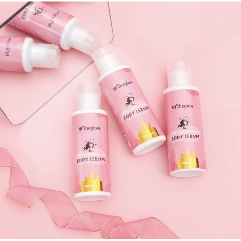 FYSKIN BRIGHTENING BODY SERUM/NF The Glow/BPOM/Serum Pemutih BPOM/nftheglow/HB Whitening/Serum Badan