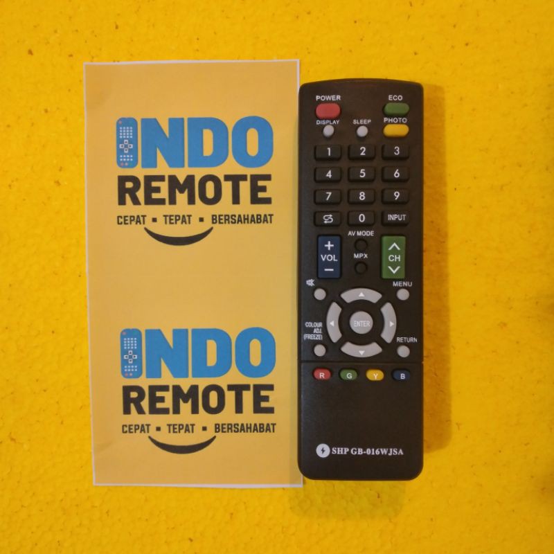 REMOTE TV LCD LED SHARP