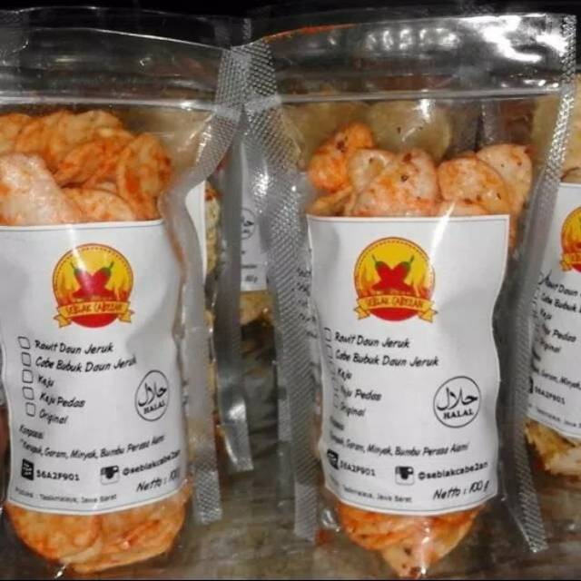 Standing pouch/ plastik klip berdiri 16×32