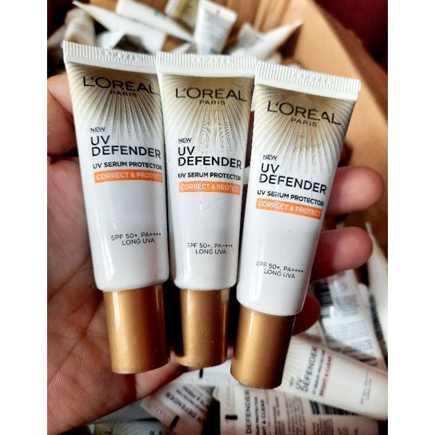 LOREAL UV Defender Matte &amp; Fresh / Bright &amp; Clear / Sunscreen 15ml /50ml