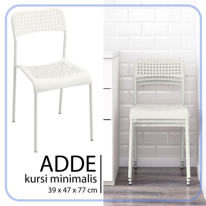  Kursi  ADDE  Kursi  Putih Minimalis Kursi  Belajar IKEA  