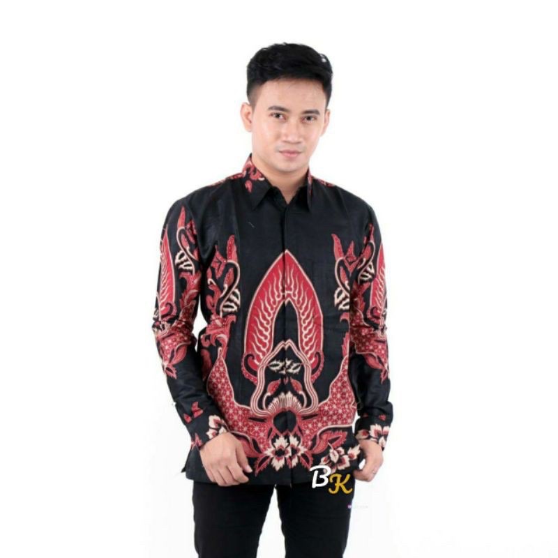 NEW ARRIVAL DISTRO BATIK PRIA BORDIR SOGAN HRB026 BATIKAF NOTOARTO BATIK IPNU-IPPNU HEM PRIA MODERN