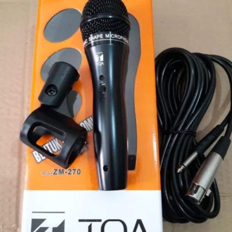 Mic Microphone Toa ZM-270 Original Mic Toa