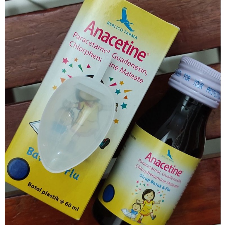 Anacetine Sirup / Obat Demam / Batuk / Flu