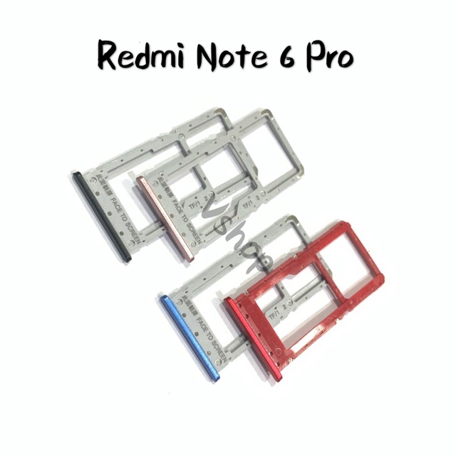 SIMTRAY SIMLOCK XIAOMI REDMI NOTE 6 PRO - TEMPAT SIMCARD SLOT SIMCARD REDMI NOTE 6 PRO