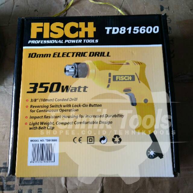 Bor Fisch / Mesin Bor Fisch TD815600 / Mesin Bor Fisch / Bor Murah / Mesin Bor Murah / Bor Fisch 10m