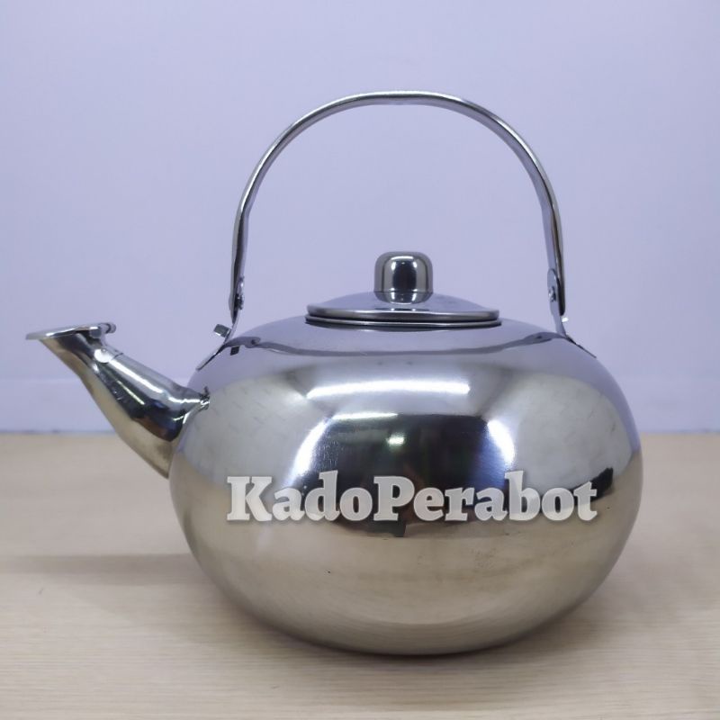 teko stainless bulat 1,8L - teko air full stainles -teko air bulat