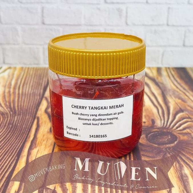

Terhot! Terbaru Cherry Merah Tangkai 285 Gr ( 25 Buah ) / Topping Cake