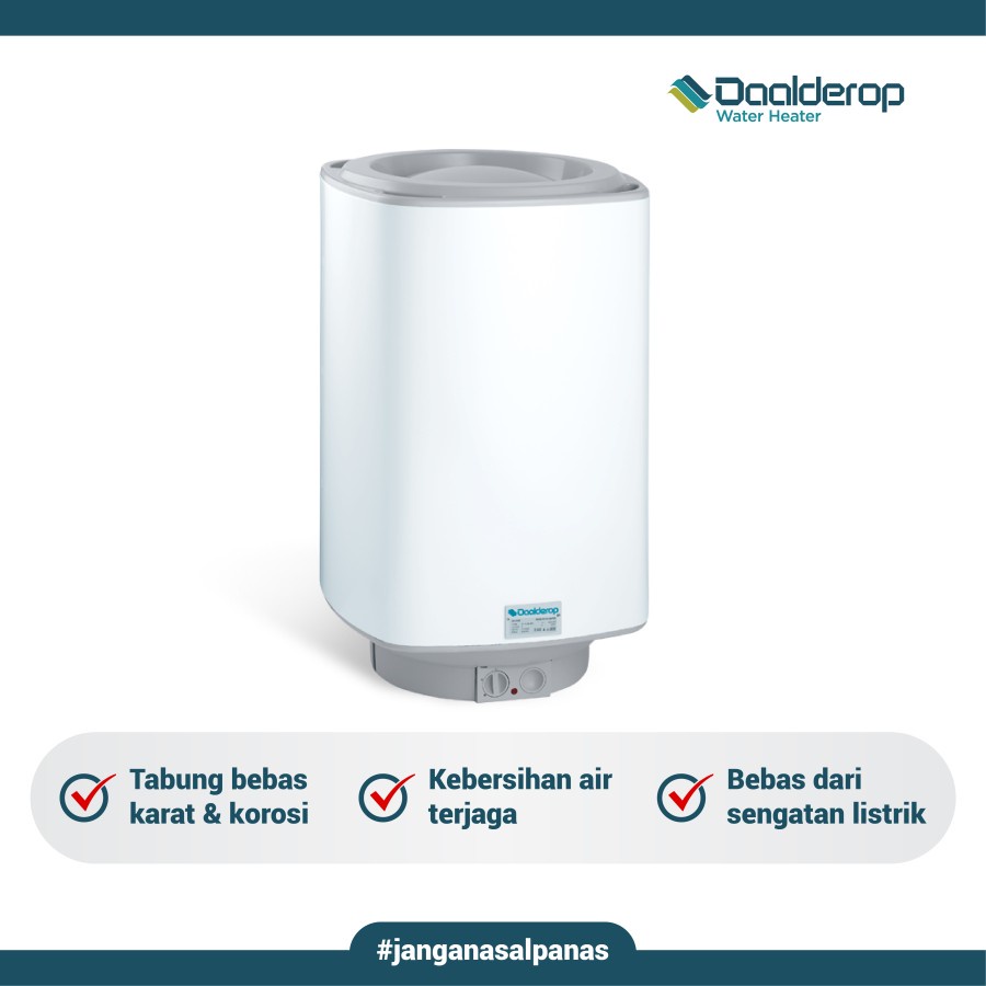 Daalderop Water Heater 80 Liter 650 Watt Pemanas Air Listrik