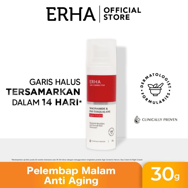 ERHA AGE CORRECTOR NIGHT &amp; DAY CREAM 30GR