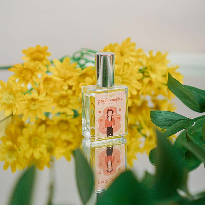 PARFUM GEAMOORE ADDICTED SERIES | WANGI TAHAN LAMA | SIZE 5ML DAN 15ML | MINYAK WANGI MURAH DAN TAHAN LAMA | MINYAK WANGI GEAMOORE | PARFUM MURAH | PARFUM REMAJA-Peach Cookies