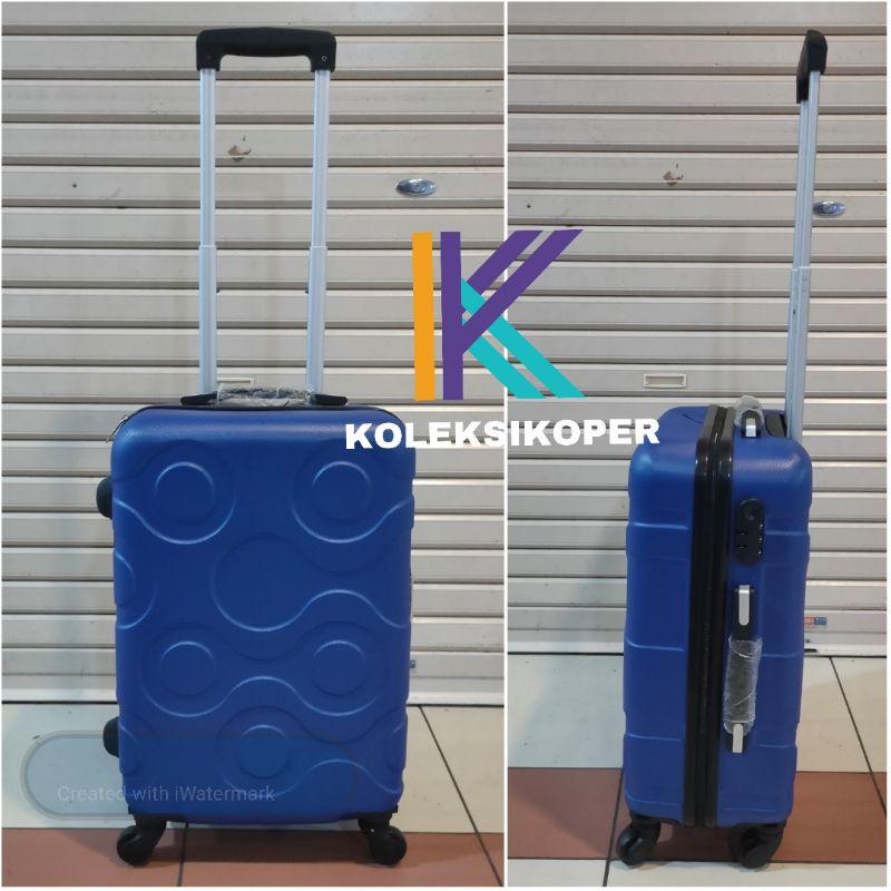 Koper Import Alibaba Fiber ABS ukuran 21 inch roda putar