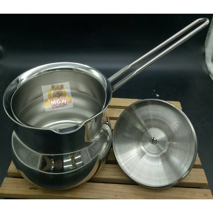 Turkish Milk Pot 720ml / Coffee Pot 720ml Stainless Gagang tutup 2381