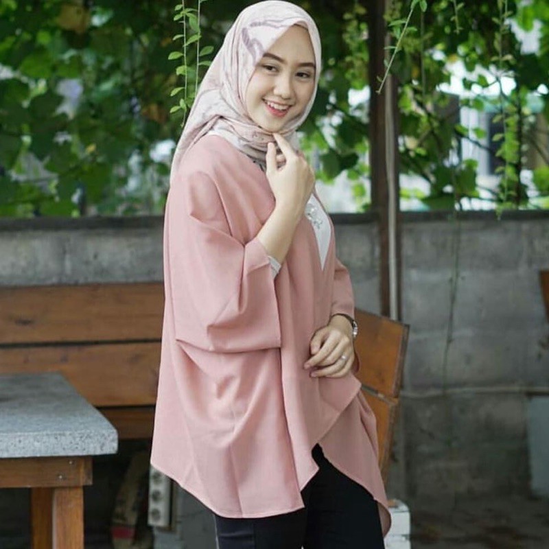 Outer CARDIGAN SELLY BATWING/outfit kardigan sely/baju atasan wanita polos/pakaian cewek/outwear