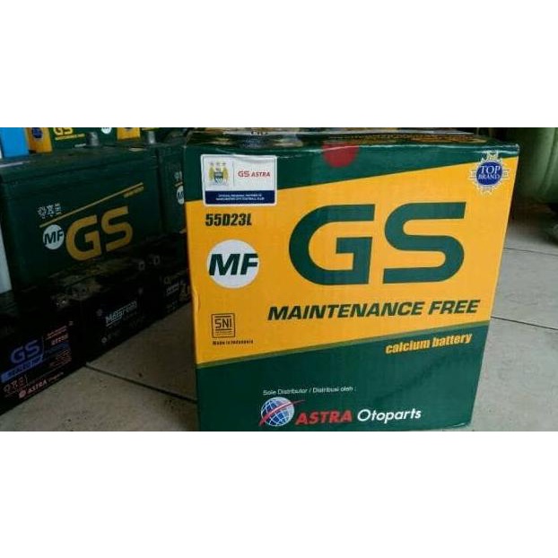 Aki Mobil Mazda 2, Mazda 6, Mazda 8 GS Astra MF 55D23L aki kering langgengb4 Ayo Order