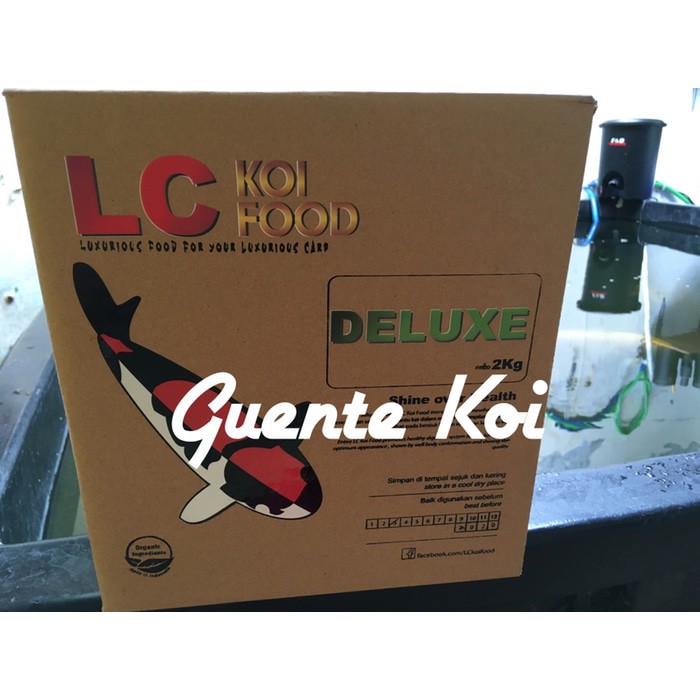 Pakan Ikan Koi Pakan Koi LC Koi Food Deluxe Ukuran M