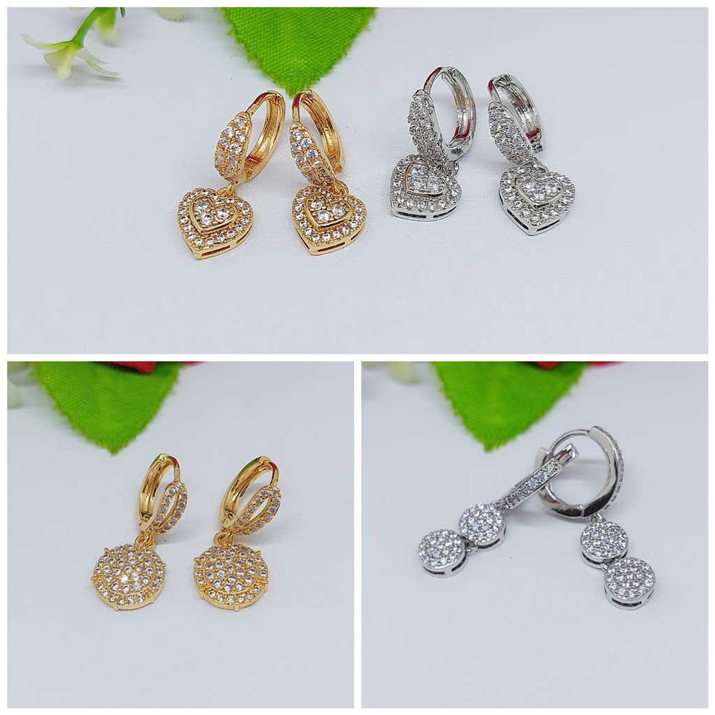 Anting Xuping Permata Aneka Motif C103-105