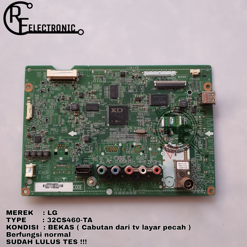 MB MOBO MAINBOARD MESIN TV LED LG 32CS460-TA 32CS460