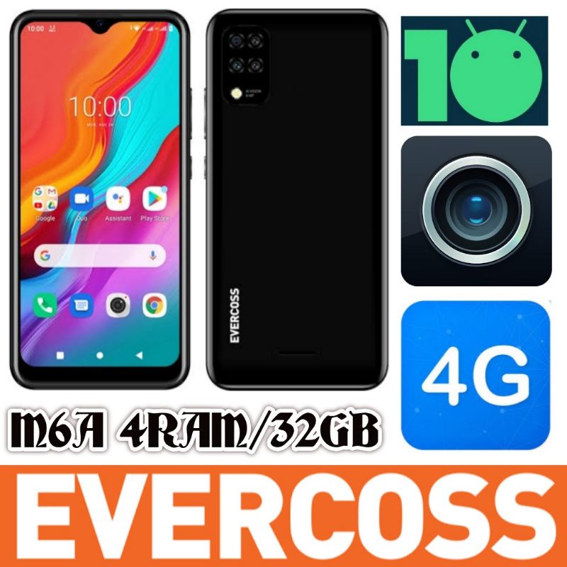 Evercoss M6A 4/32 4G Garansi Resmi