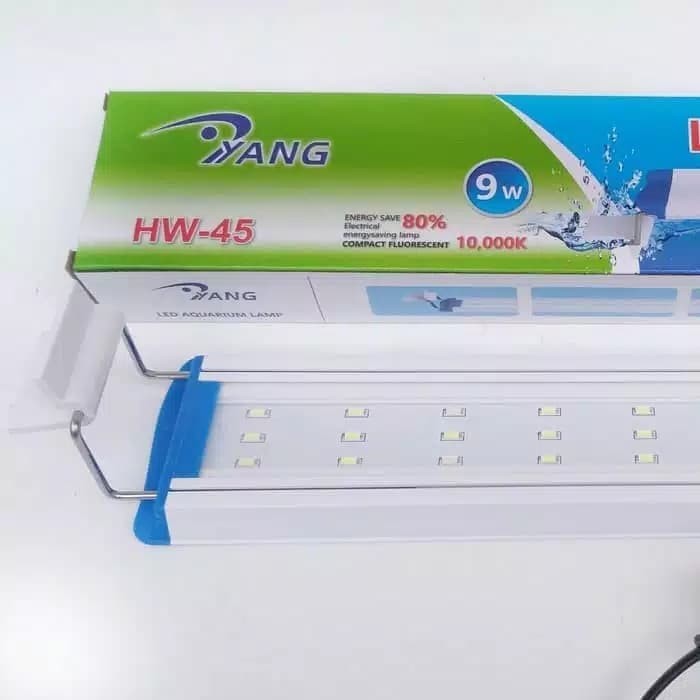 Lampu LED Aquarium YANG HW 45 9 watt