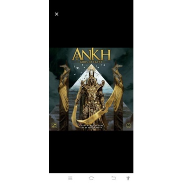 Ankh Gods Of Egypt Board Game Base Game