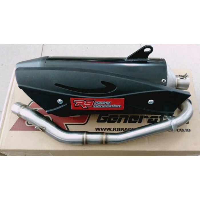 Knalpot R9 New Aerox Misano Original / Knalpot Yamaha New Aerox 2020 #Herdianjuly123