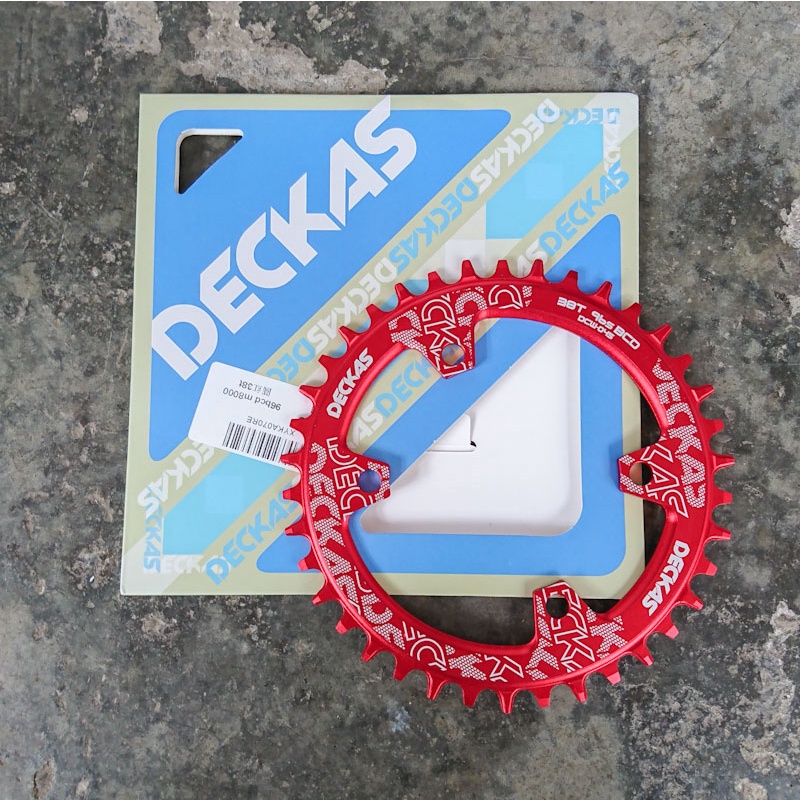 Chainring Deckas BCD96 Round 38T Narrow Wide Deore SLX XT