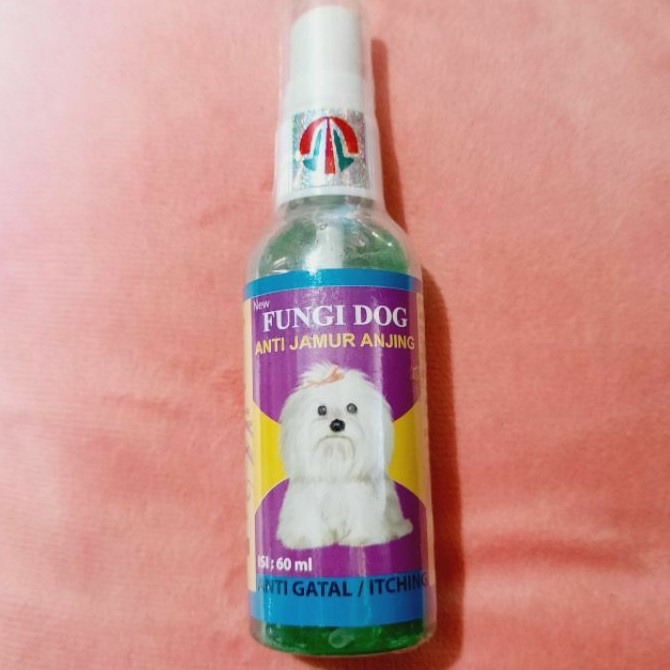 FUNGI DOG SPRAY ANTI JAMUR GATAL2 KUDIS KOREG ANJING