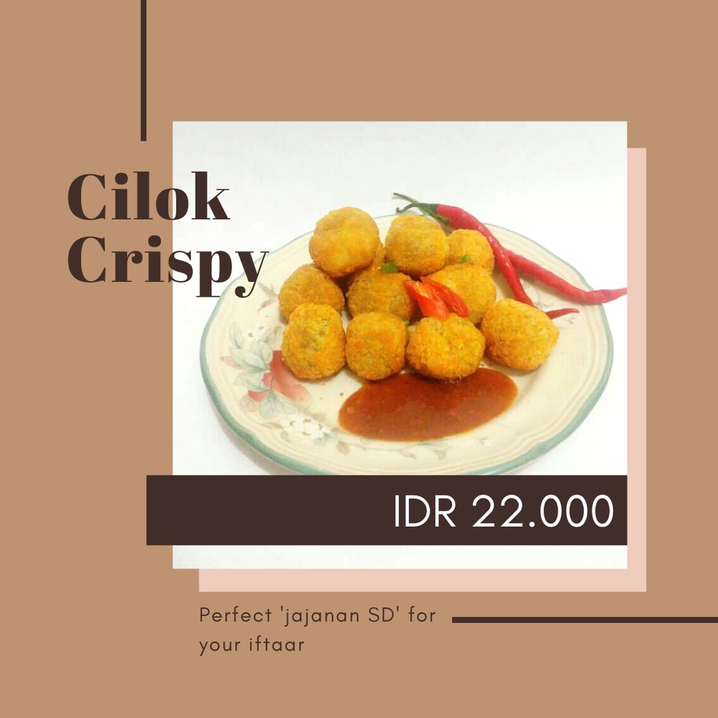 

Cilok Crispy Premium Homemade