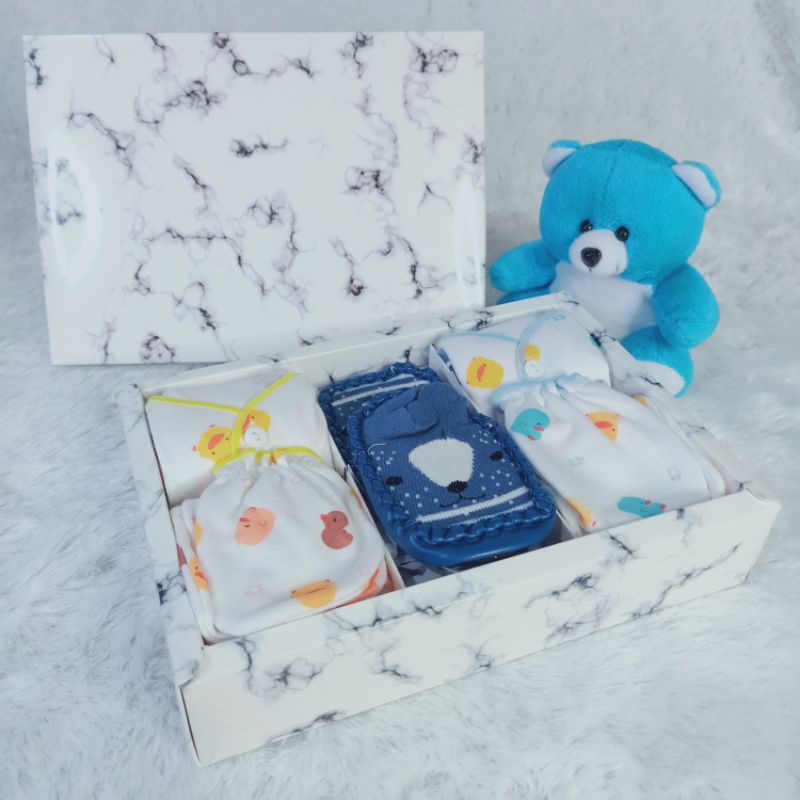 SOUL [Baby 17] Hamper Bayi Kado Lahiran Newborn Paket Set Lengkap  Cute Gift Parcel Real Pict Hampers baby boy and girl Parcel Bayi Laki-laki Perempuan