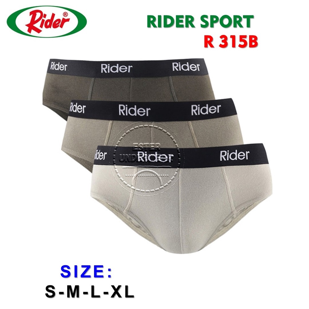 Celana Dalam RIDER SPORT R 315 B ISI 3PCS