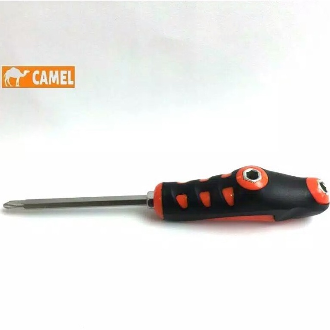 Obeng Bolak Balik 3 lubang CML/ Screw driver / Obeng multiguna/OBENG BB 3 FUNGSI/ OBENG FLEKSIBEL/OBENG SERBAGUNA