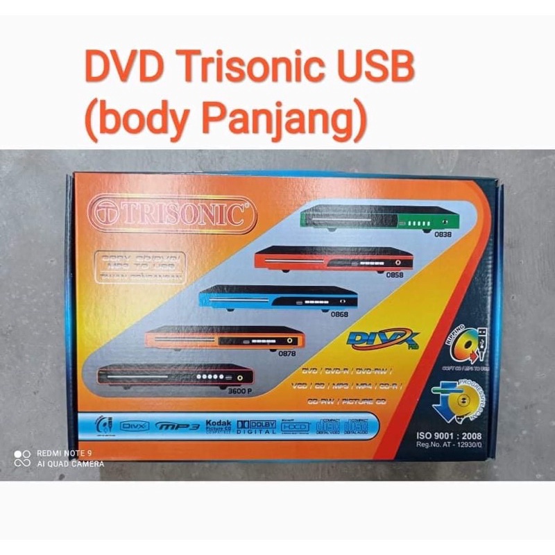 DVD Trisonic USB ( body panjang )