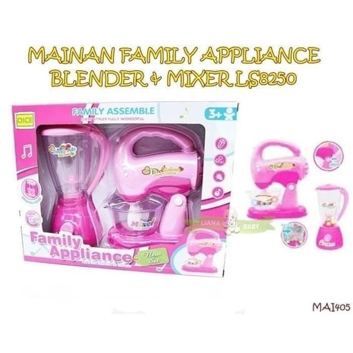 mwn.toys Blender dan Mixer Baterai